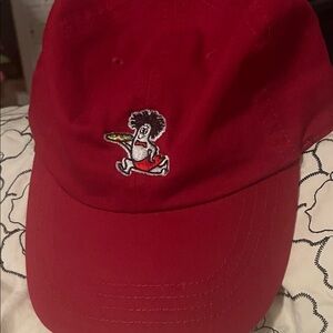 Cute red Hideaway pizza 🍕 hat
